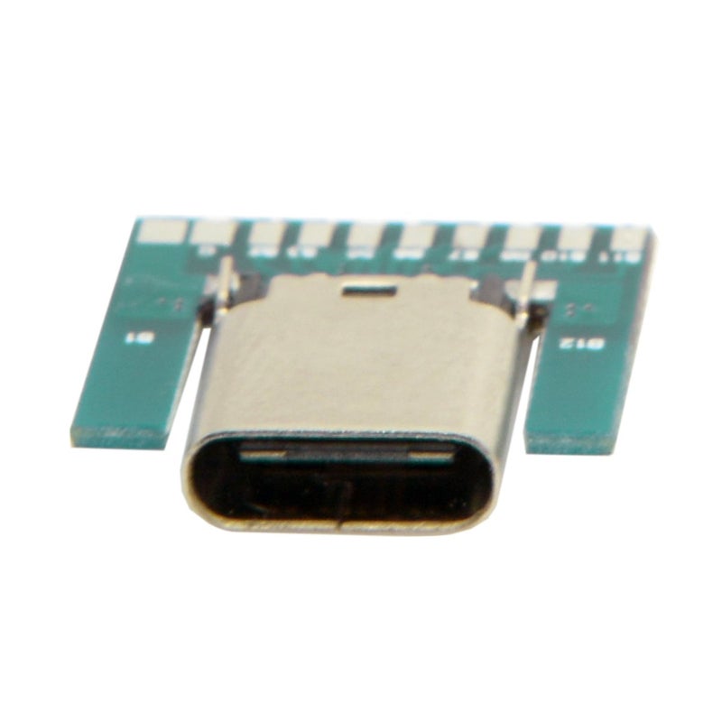 JSER DIY 24pin USB 3.1 Type-C Female Socket Connector SMT Type with PC Board - Image 4